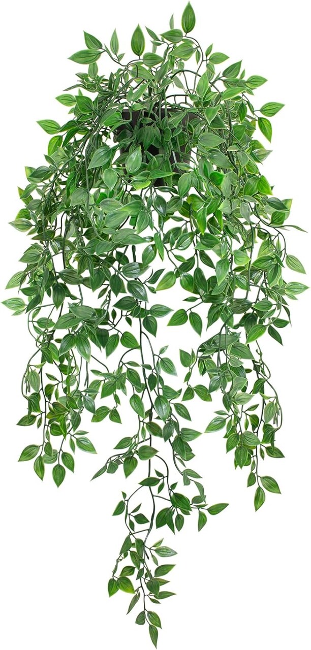 Fake Hanging Mandala Plant with Pot (Mandala) 3.7"D x 3.7"W x 5.7"H